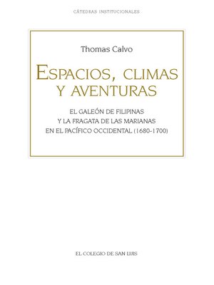 cover image of Espacios, climas y aventuras